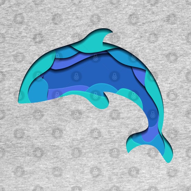3d dolphin by Veleri